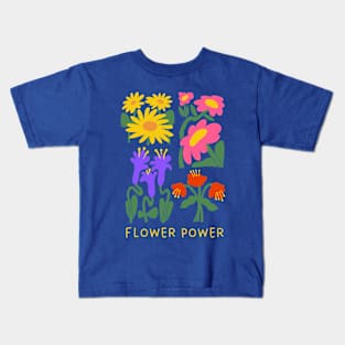 Flower Power Flowers Kids T-Shirt